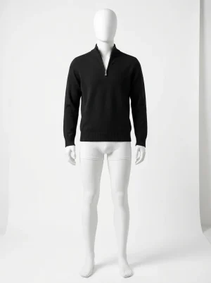 Pull camionneur homme chic quotidien sobre - Vue 1 - Pull camionneur
