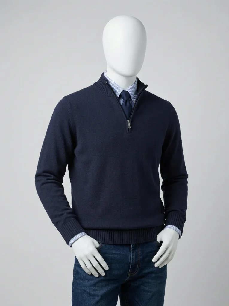 Pull camionneur homme quotidien décontracté respirant - Vue 10 - Pull camionneur