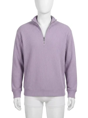Pull camionneur relief gaufré coupe large quotidien homme - Vue 1 - Pull camionneur